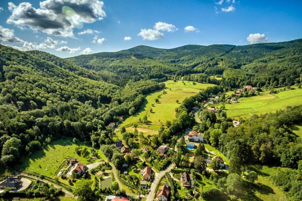 U Podnoza Gor Sowich Apartman Pieszyce Kültér fotó